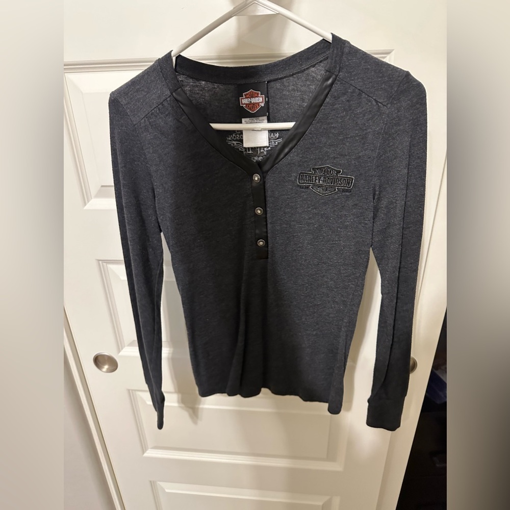 Women’s Harley Davidson Long Sleeve Shirt Size S